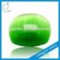 Cat Eye Cushion Shape Emerald Cabochon Synthetic Opal Stones Jewelry